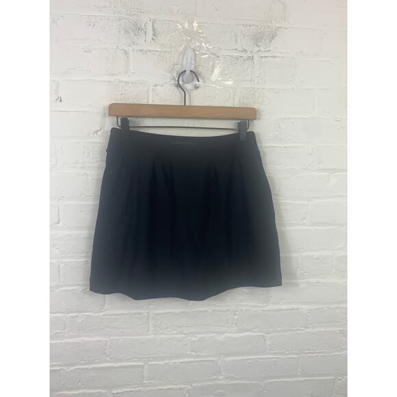 Outdoor Voices Women's Stretch Pull On Pleated Cut out Skort Black Size M - Picture 3 of 5